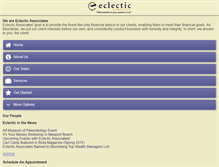 Tablet Screenshot of eclecticassociates.com